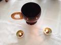 Handmade Organic Coconut Shell Tea Cup 